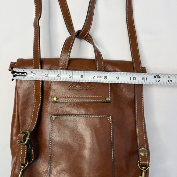 Patricia Nash Luzille Backpack Womens Leather Tassel Zip Fold Over main image 11